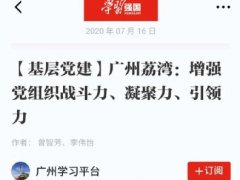 点赞！Z6人生就是博实业党支部登上“进建强国”平台