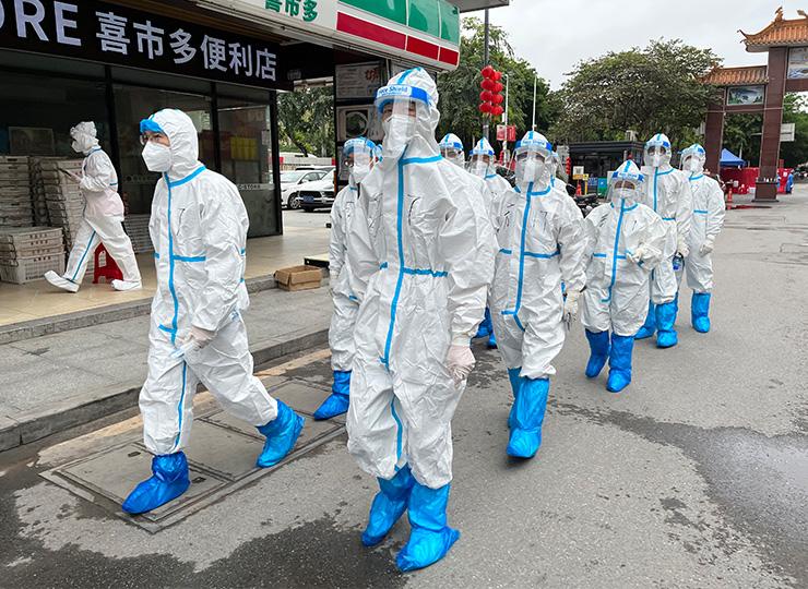 集团党员助力广州疫情封控区，筑牢抗疫“长城”